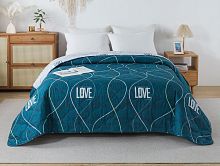 Покрывало из полисатина 220x240  Siesta-44 двустороннее