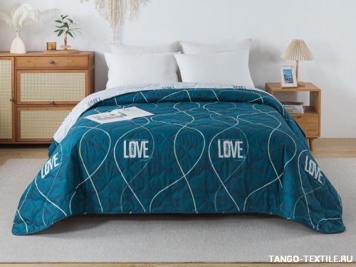 Покрывало из полисатина 220x240  Siesta-44 двустороннее артикул: 