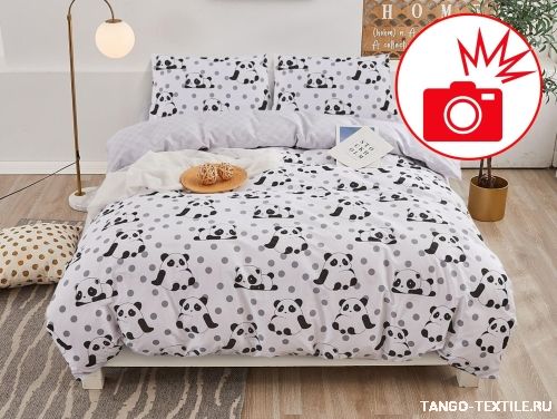 Постельное белье Twill сатин TPIG-1796 (Панда)