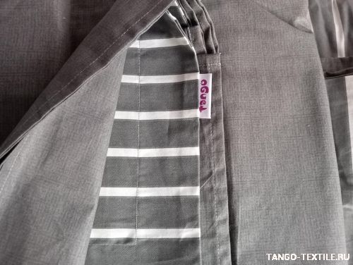 Постельное белье Twill сатин TPIG-778 (серый) фото 8