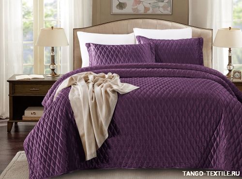 Велюровое покрывало 240x260 Arabesque Design-08 артикул: 