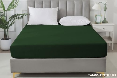 Простыня 160x200 сатин на резинке Tango SOHO BS1620-62 код4039