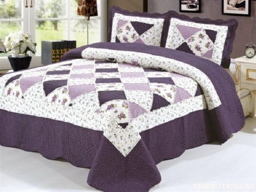 Покрывало Patchwork 150x200 + наволочка 50x70 PW113-1 артикул: 