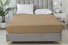 Простыня 160x200 сатин на резинке Tango SOHO BS1620-73 код4039