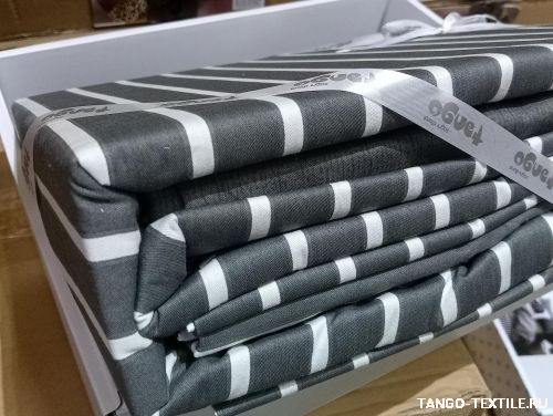 Постельное белье Twill сатин TPIG-778 (серый) фото 4