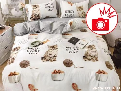 Постельное белье Tango Novella сатин TS-X228 (котенок)