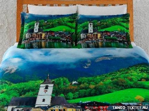 Постельное белье Bamboo 3D Digital-46 (Турция) фото 4