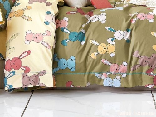 Постельное белье Cristelle Amante сатин AM-97 (зайчики) фото 3