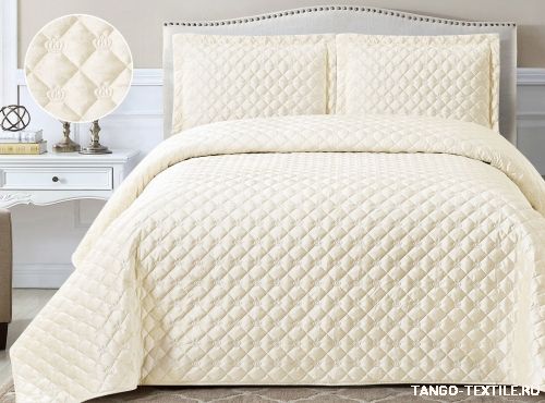 Велюровое покрывало 240x260 French Crown Design-06 артикул: 