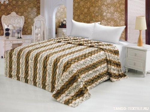 Меховое покрывало 160x220  Рысь артикул: 