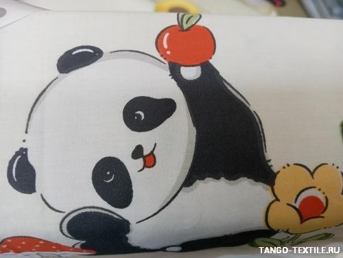 Постельное белье Twill сатин TPIG-1917 с пандой фото 7