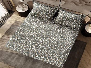 Простыня 160x200 сатин на резинке Tango Satelite SAT1620-24 код4035